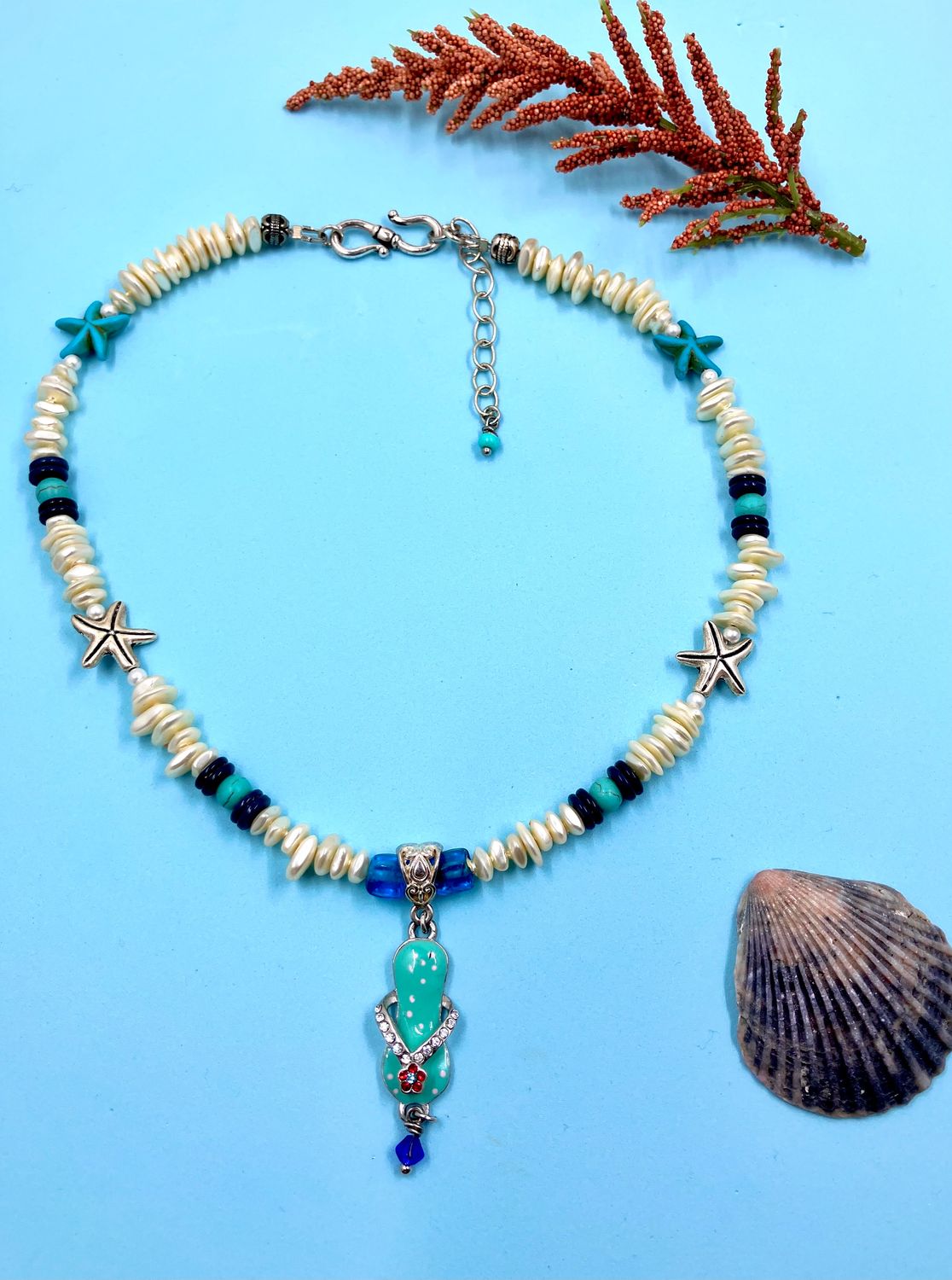 Flip Flop Fun - Necklace