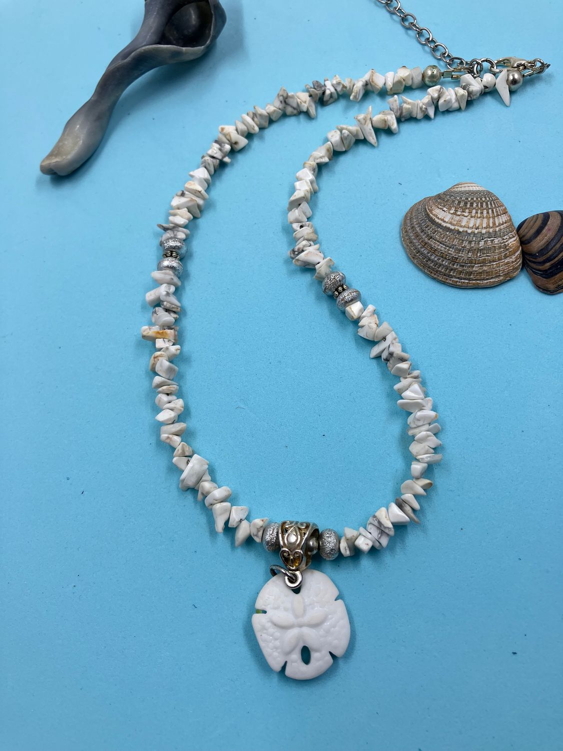 Sand Dollar Romance - necklace