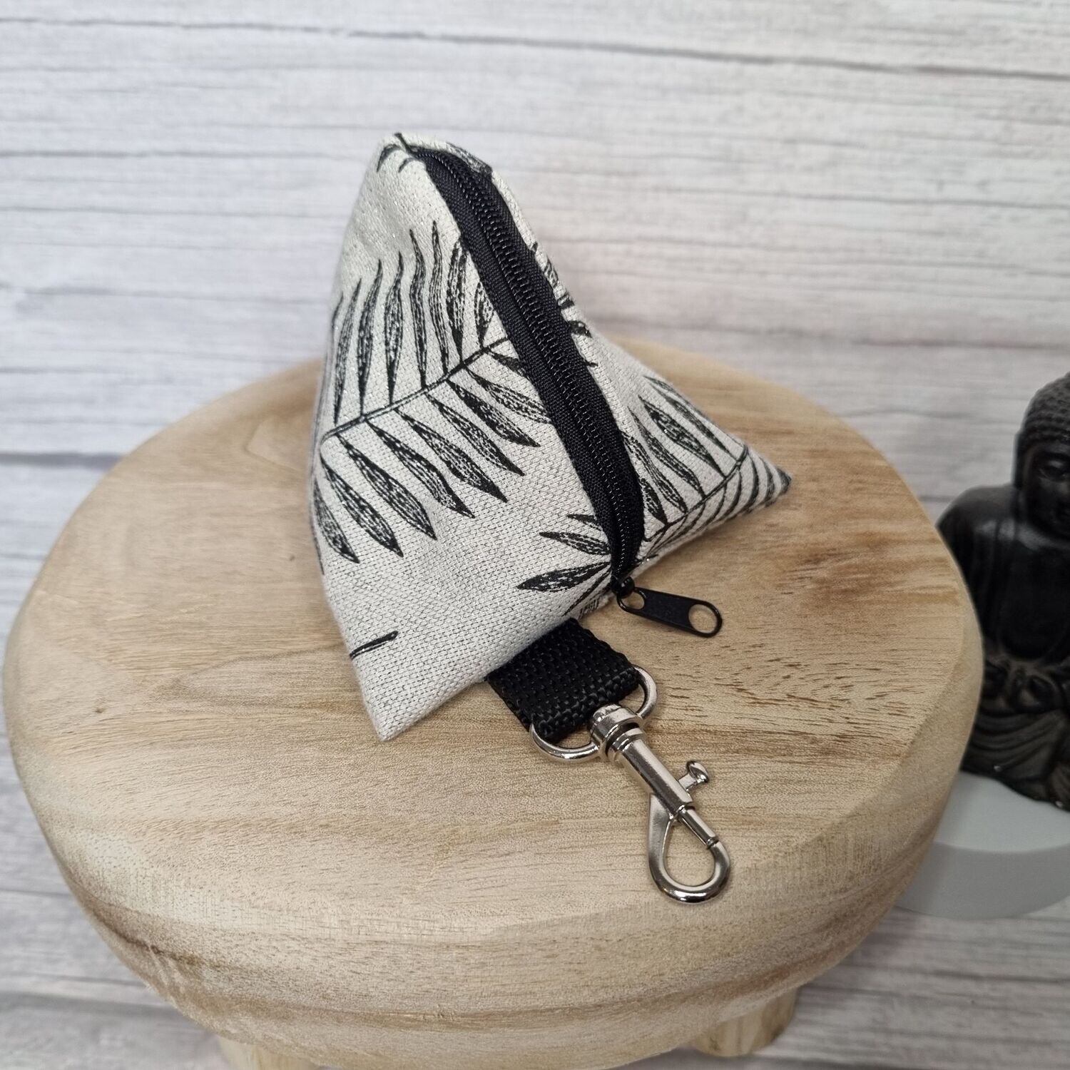 Leckerlitasche Palmenblätter Glitzer
