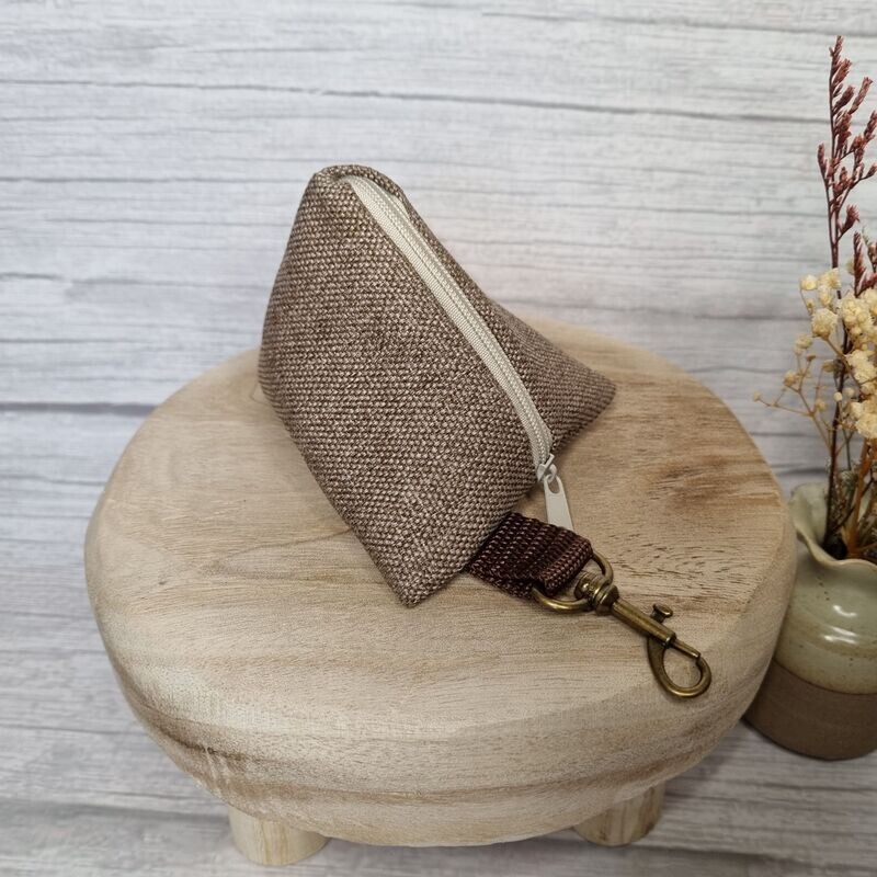 Leckerlitasche beige-braun