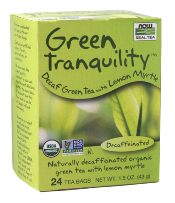 Now - Organic Green Tranquility - 24 Tea Bags