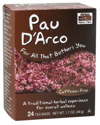 Now - Pau D&#39;Arco - 24 Tea Bags