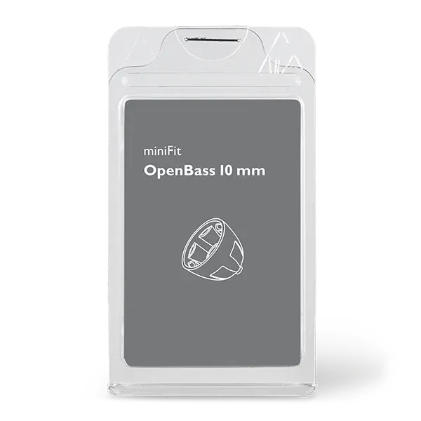 Dome 10 mm MiniFit OpenBass
