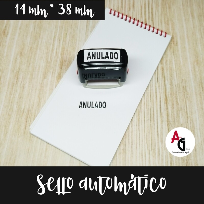 Sello 14 mm x 38 mm
