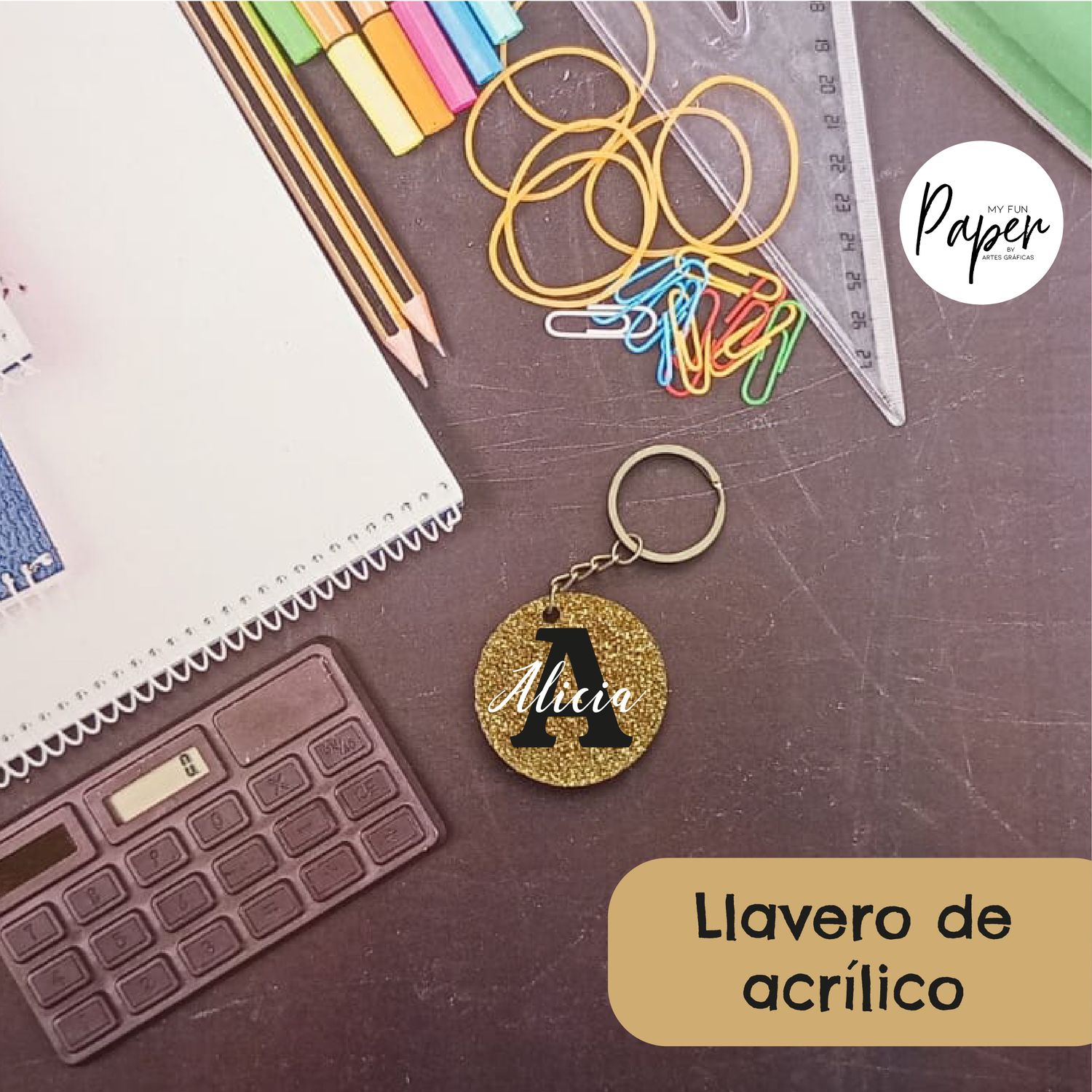 Llavero modelo REDONDO