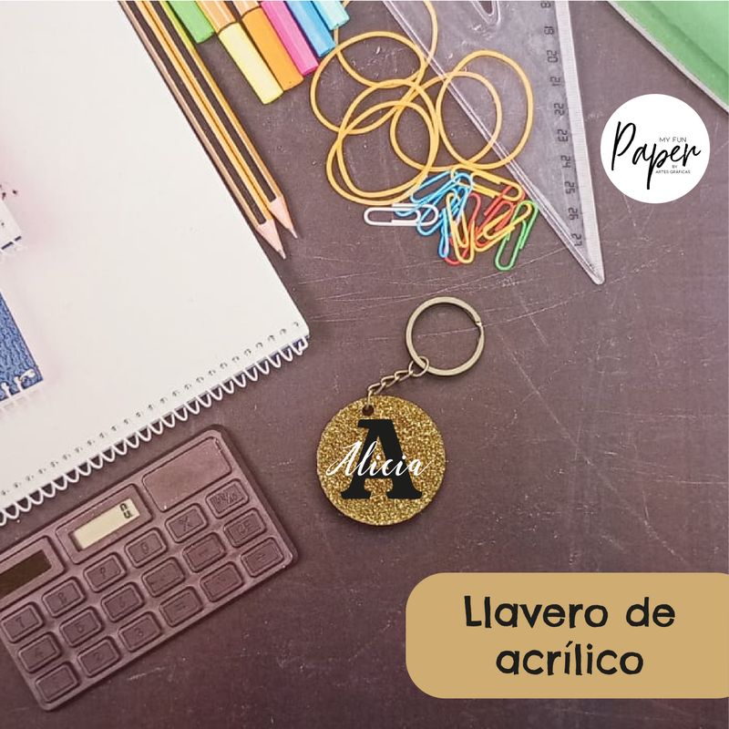 Llavero modelo REDONDO