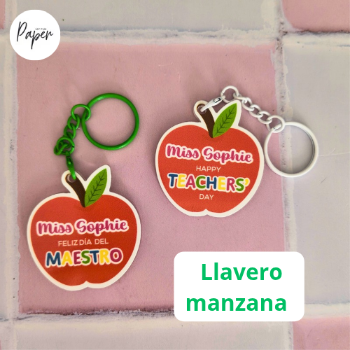 Llavero MANZANA