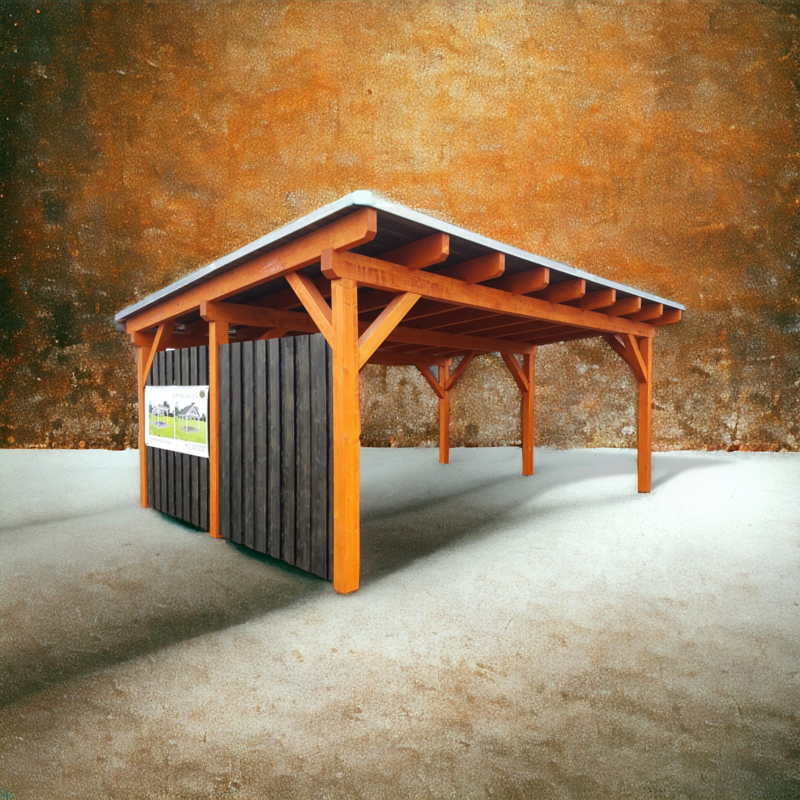 Carport Pultdach 5.00m x 5.00m Carport Pultdach 5.00m x 5.00m