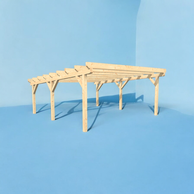 Carport Pultdach Typ 2
