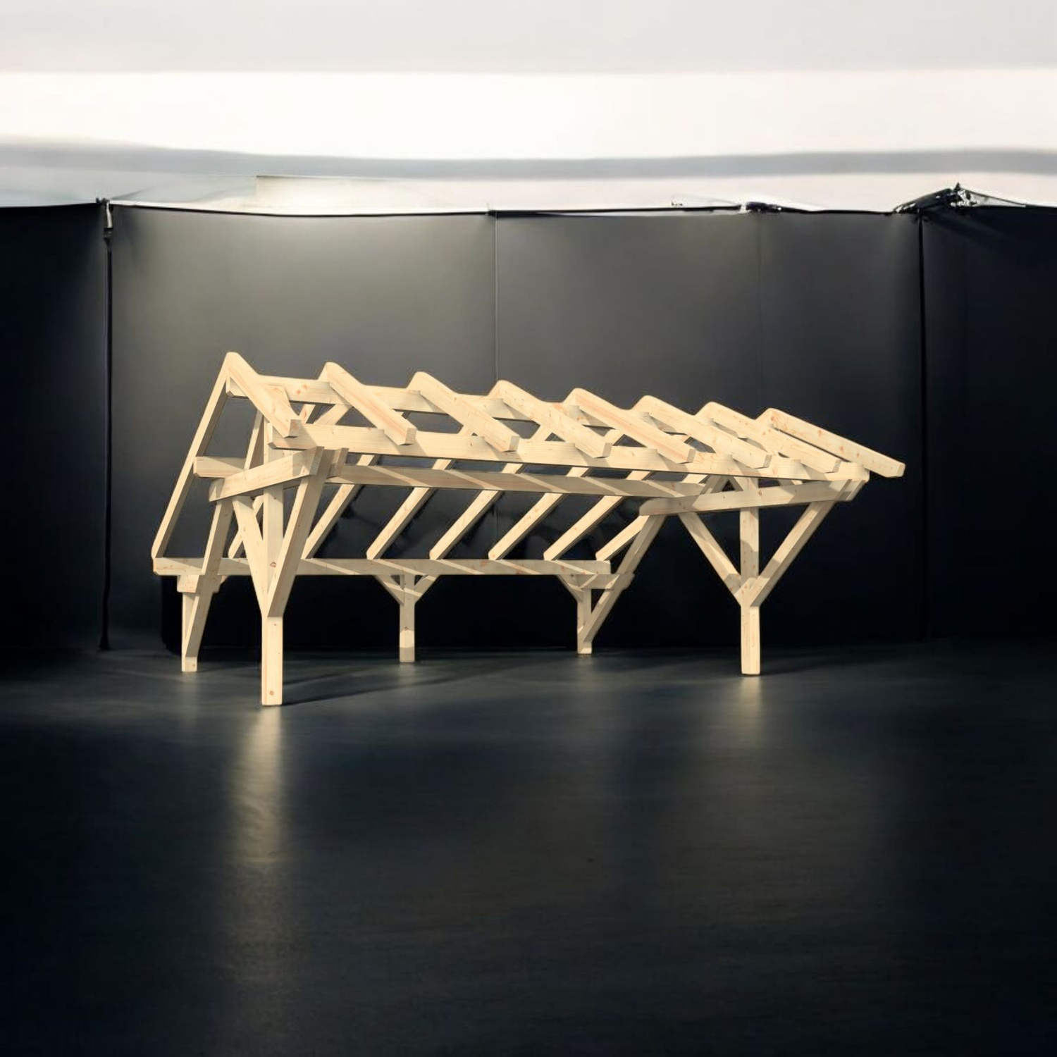 Carport Satteldach Typ3