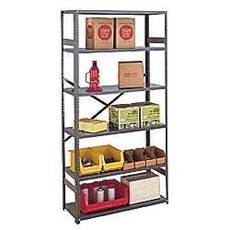 85&quot;H OPEN SHELVING