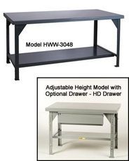 ADJUSTABLE HEIGHT WORKBENCH