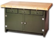 Three Drawer Cabinet Workbench