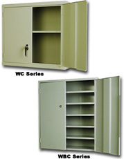 Wall or Bench Storage Cabinets