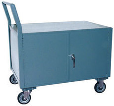 MODEL SJ - LOW PROFILE MOBILE CABINET - 2 DOORS