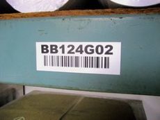 Polyester Warehouse Rack Labels