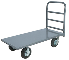 RUGGED STEEL DECK PLATFORM TRUCK