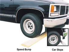 Car Stops &amp; Speed Bumps