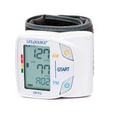 Lifesource Dual Memory Wrist BP Monitor