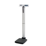 Health O Meter 500KL Digital Electronic Column Scale with Height Measuring Rod