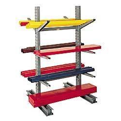 Double Columns for Standard-Industrial Grade Cantilever Racks