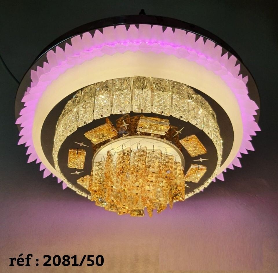 lustre cristale moderne