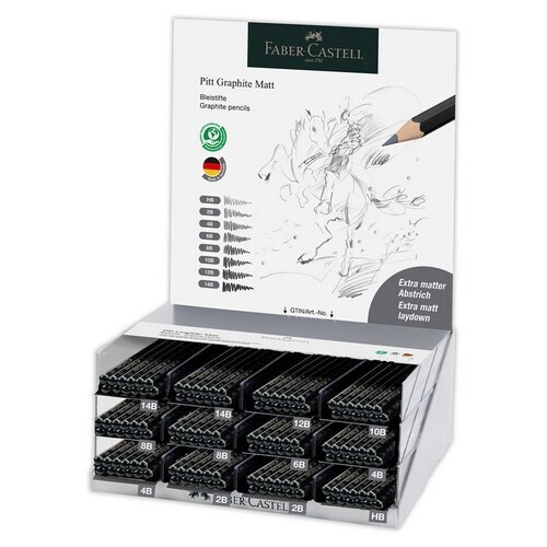 Faber Castell Pitt Graphite Matt Single Pencils
