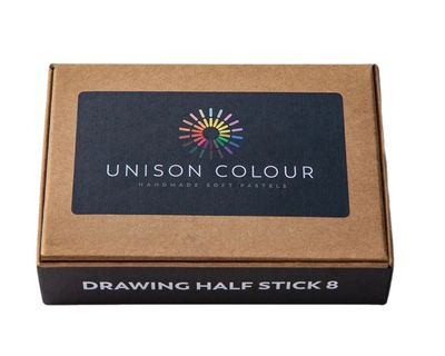 Unison 8 Half Stick Soft Pastel