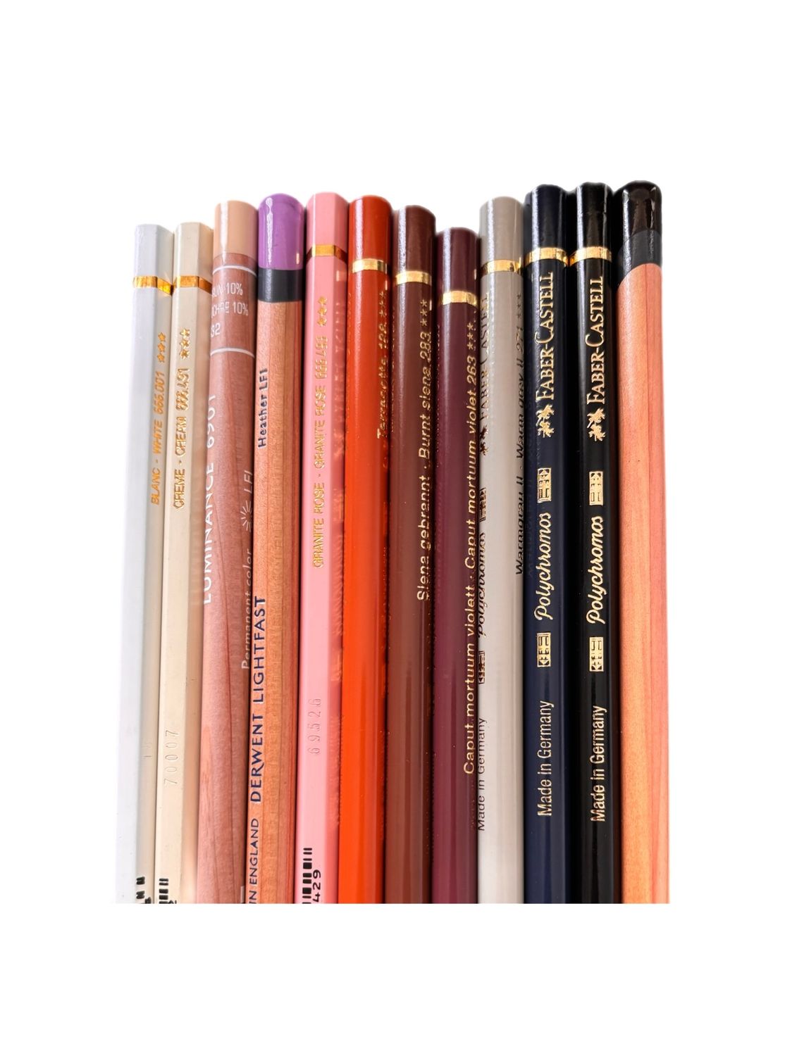 Mini Pencil Set Brown Fur -