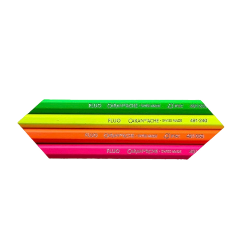Caran D&#39;Ache Maxi Pencils (Fluorescent)