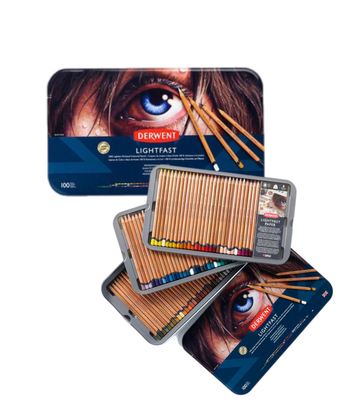 Derwent Lightfast Tin 100