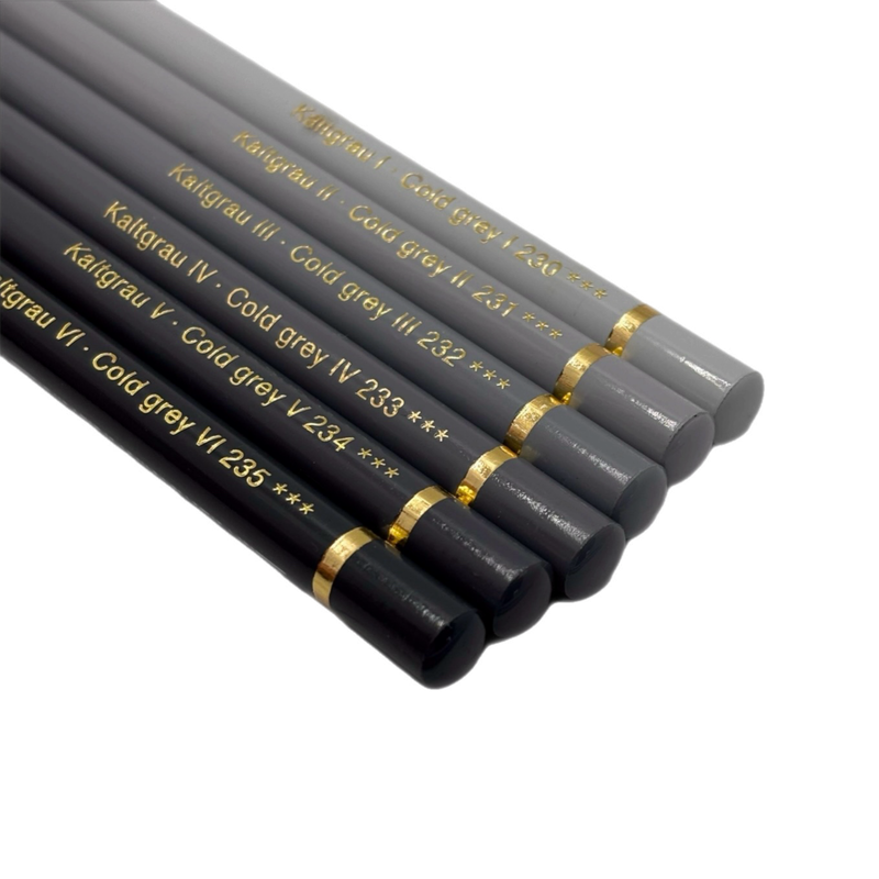 Faber Castell Polychromos Cold Grey Set 1 to 6