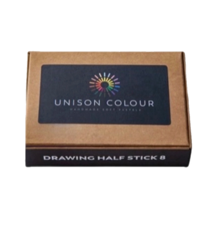 Unison 8 Half Stick Soft Pastel