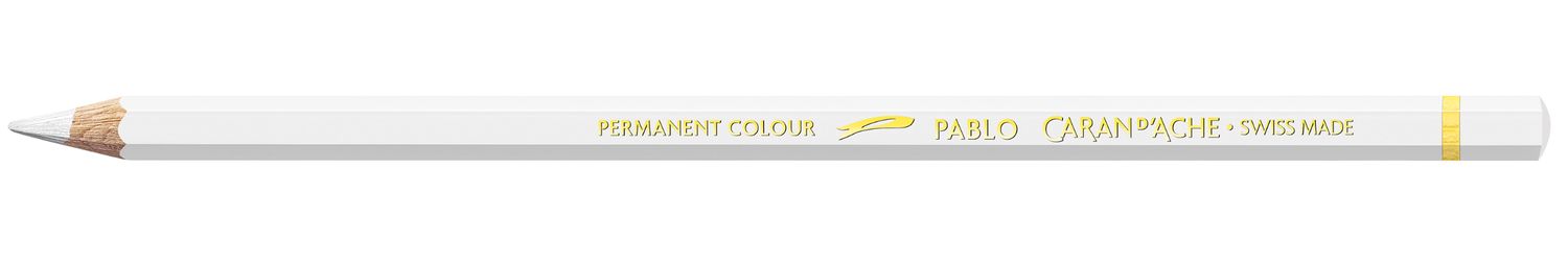 Caran D'Ache Pablo, Colour: 001 White - Caran D'Ache Pablo