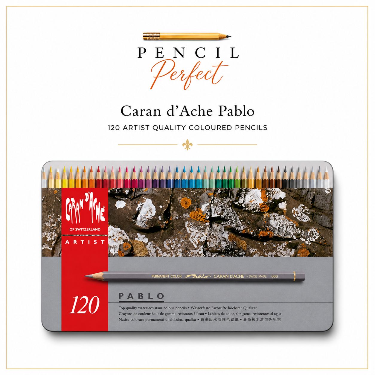 Caran D'Ache Pablo Tin 120