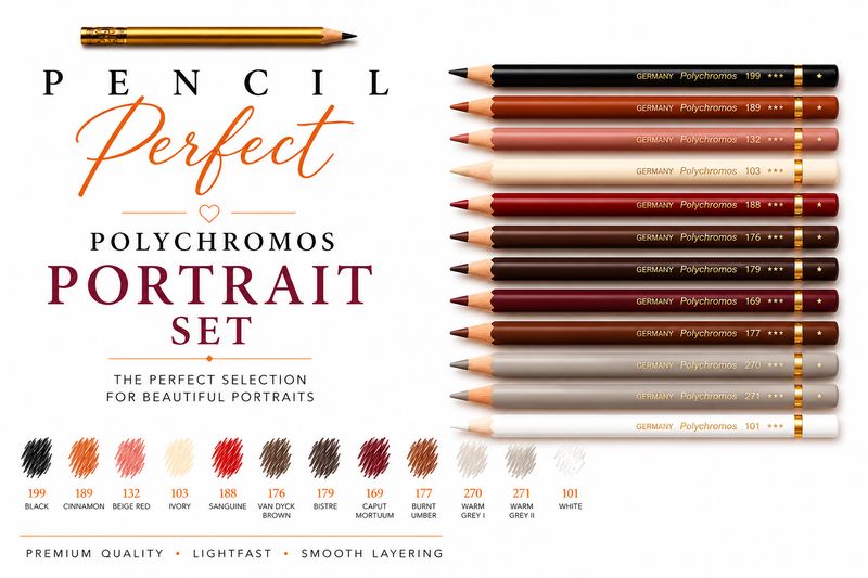 Faber Castell  Polychromos Portrait Set