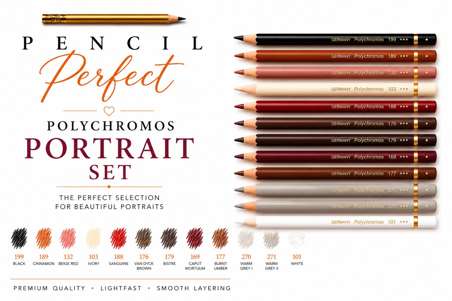 Faber Castell  Polychromos Portrait Set