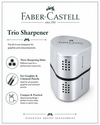 Faber Castell Grip 2001 Trio Sharpener