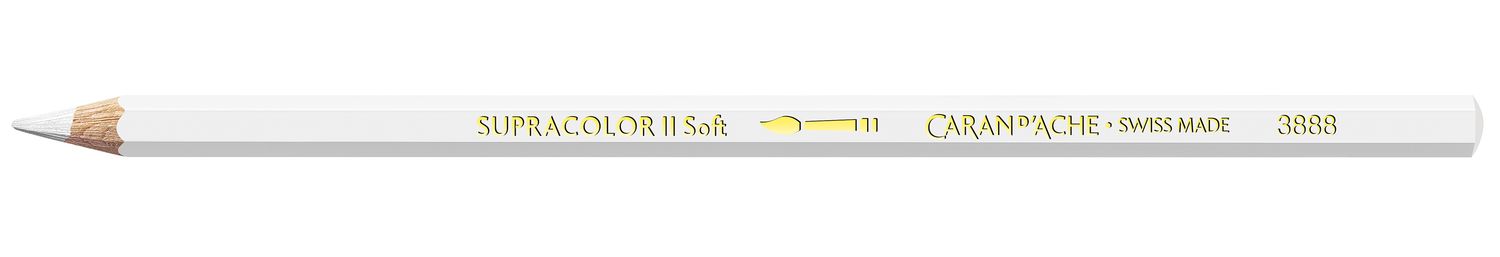 Caran D'Ache Supracolor Soft Aquarelle, Colour: 001 White  ***