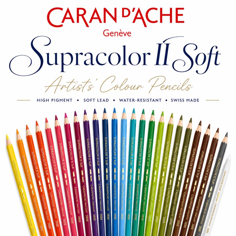 Caran D'Ache Supracolor Soft Aquarelle