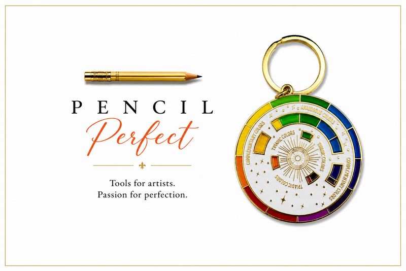 Colour Wheel Keyring
