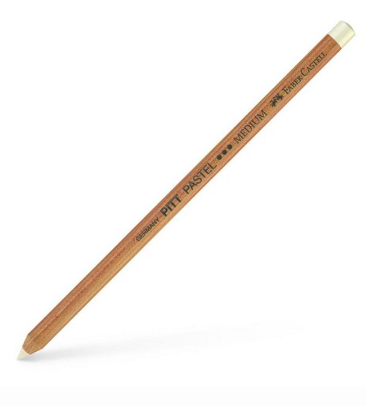 FC Pitt Pastel Pencils, Colour: 101 White ***