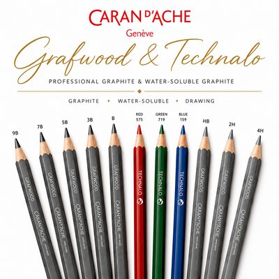 Caran d'Ache Grafwood and Technalo