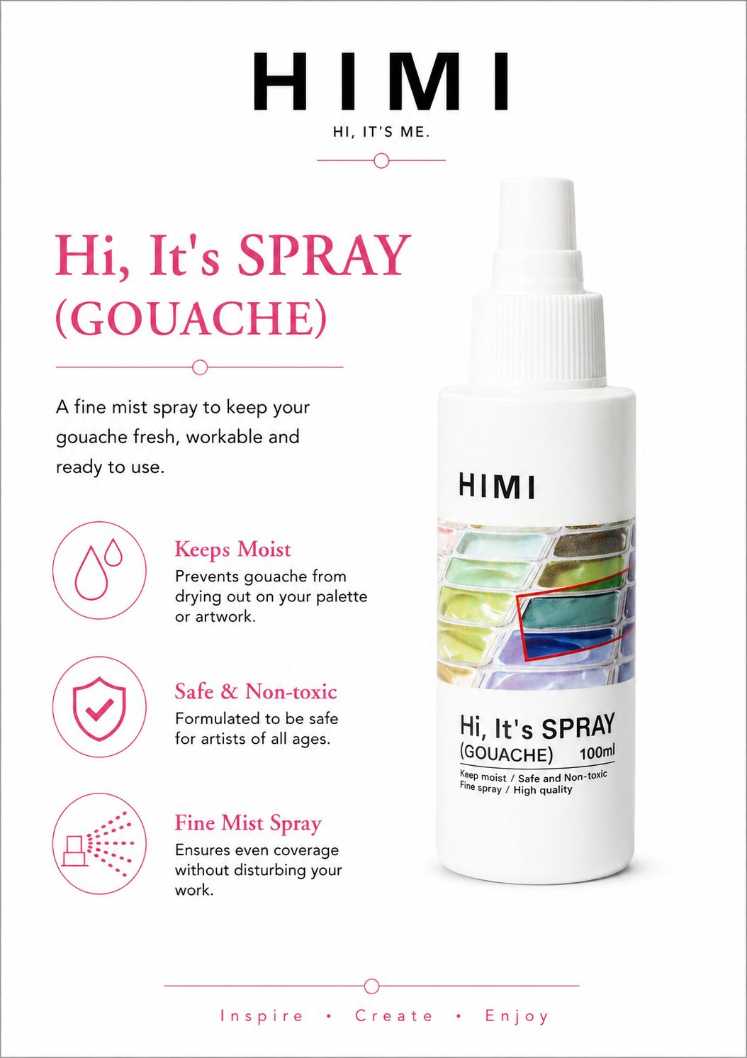 HIMI Gouache Spray 100ml