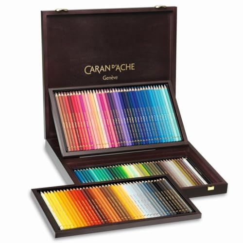 Caran d'Ache Pablo 120 Wooden Box