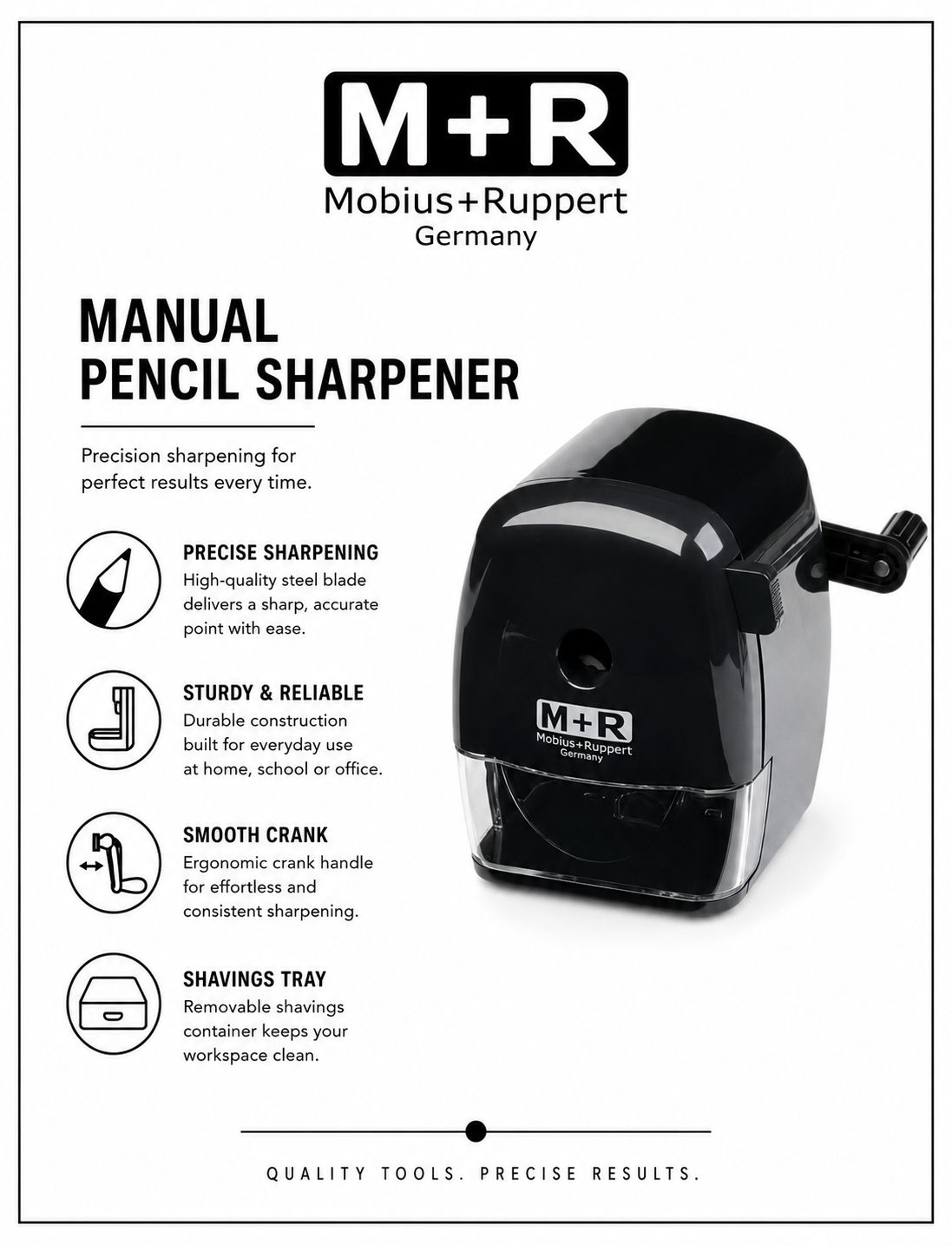 Mobius &amp; Ruppert Crank Pencil Sharpener