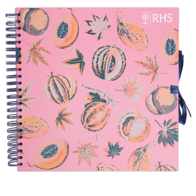 ​RHS bring you this stunning Wiro Bound Hardback Sketchbook 12" x 12" - Melons