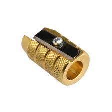 M+R Brass Metal Sharpener