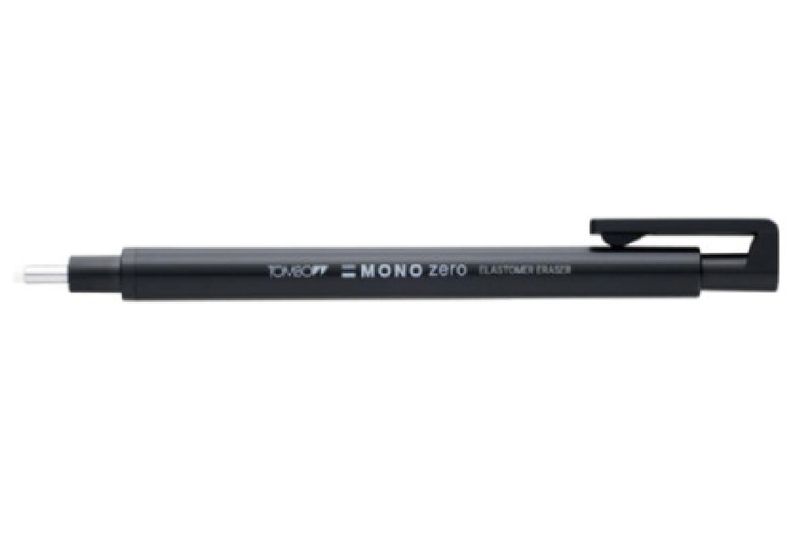Tombow Mono Zero Classic Round Tip BLACK Eraser