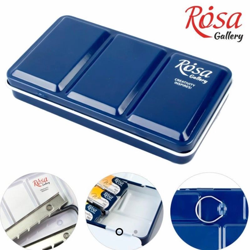ROSA Gallery Watercolour Case for 12 pans